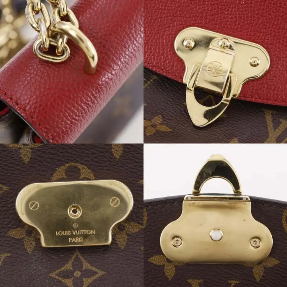 LOUIS VUITTON Authentic Brown Monogram Canvas Shoulder Bag